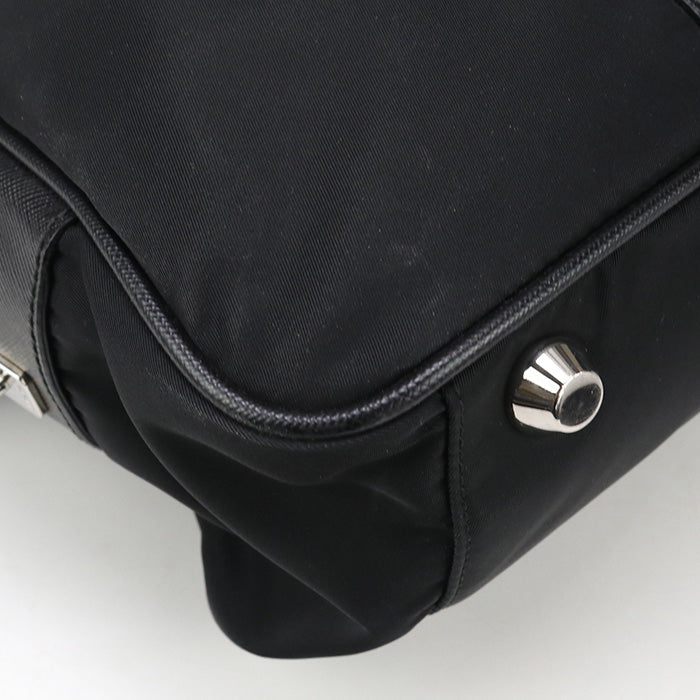 PRADA Business bag VA0702 Briefcase Nylon / Safiano leather Men