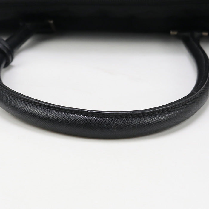 PRADA Business bag VA0702 Briefcase Nylon / Safiano leather Men