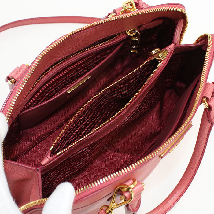 PRADA 2WAY handbag Safiano leather PR94296 Handbag leather / 2WAY handbag Women