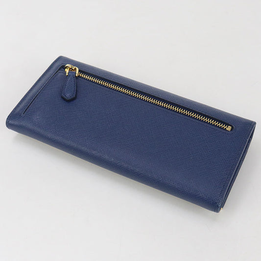 PRADA PR94540 Long wallet with double fold coin purse / Saffiano leather wallet Women