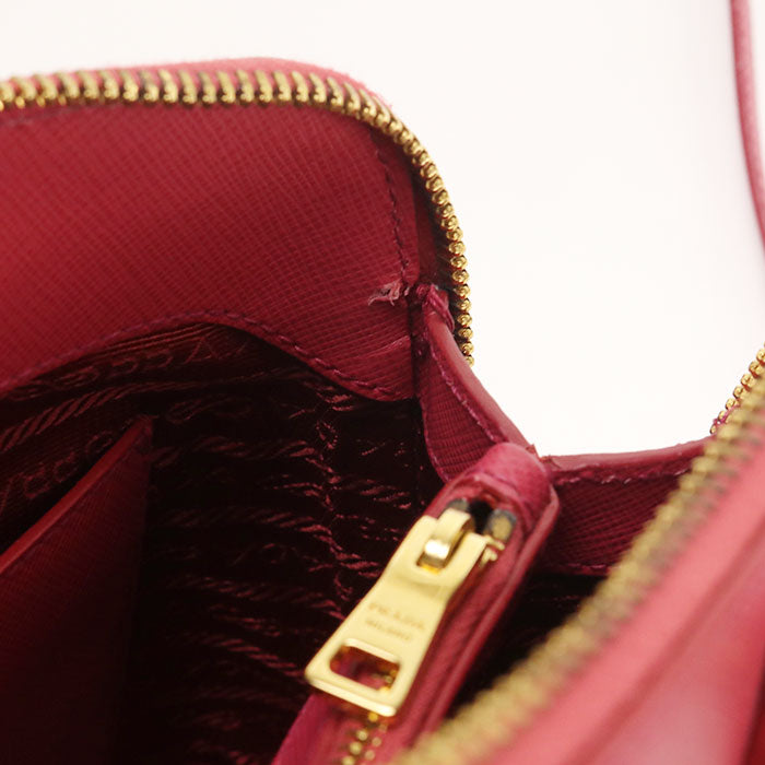 PRADA 2WAY Safiano leather PR94748 Handbag leather / 2WAY handbag Women