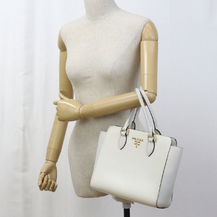 PRADA 2WAY 1BA113 Tote bag leather Women