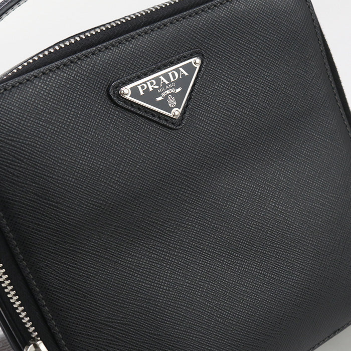 PRADA 2WAY Safiano leather PR95076 Handbag leather / 2WAY handbag Men