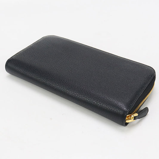 PRADA Zip around Vittello leather PR95198 PurseZip Around leather / zip around long wallet Women