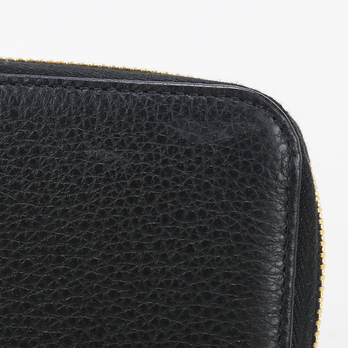 PRADA Zip around Vittello leather PR95198 PurseZip Around leather / zip around long wallet Women