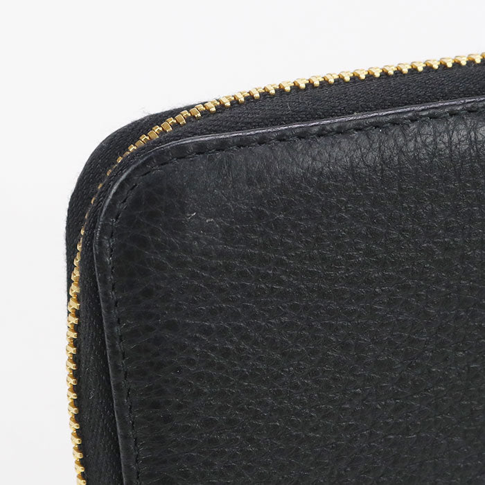 PRADA Zip around Vittello leather PR95198 PurseZip Around leather / zip around long wallet Women