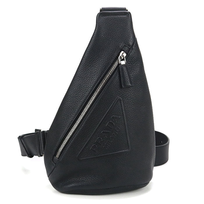 PRADA One Shoulder bag Vittero Dino Leather PR95208 body bag leather / One Shoulder bag Men