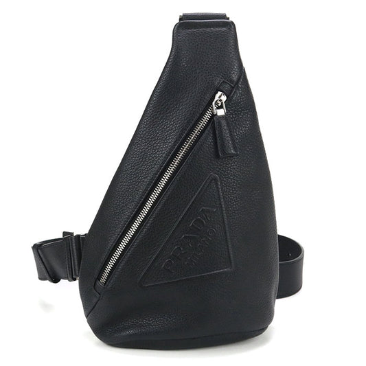 PRADA One Shoulder bag Vittero Dino Leather PR95208 body bag leather / One Shoulder bag Men