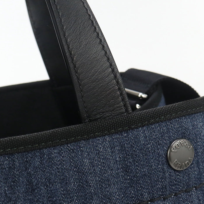 PRADA 2WAY 1BG311 2BBV FOKF5 Tote bag denim Women