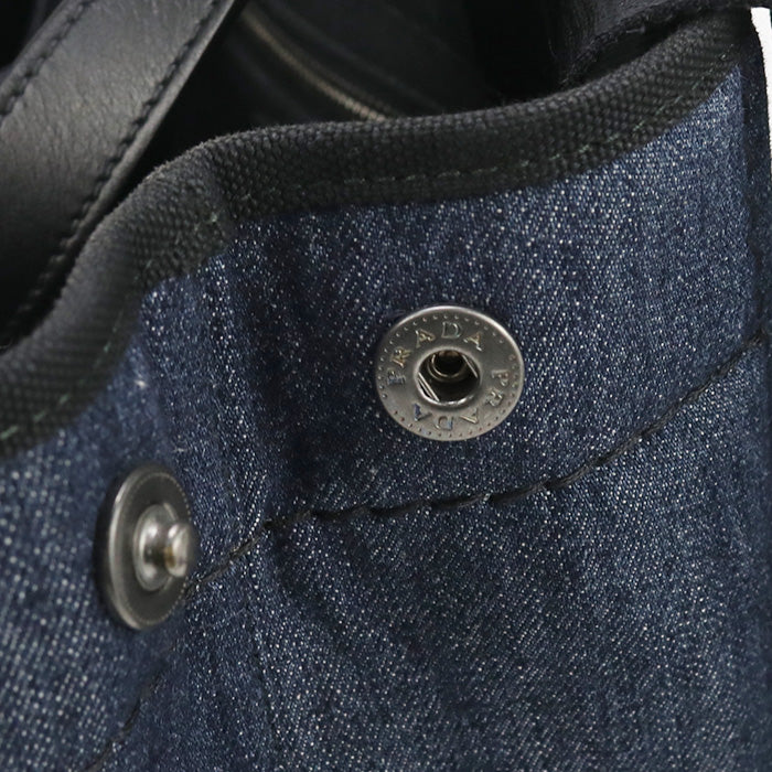 PRADA 2WAY 1BG311 2BBV FOKF5 Tote bag denim Women
