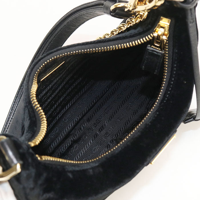 PRADA Velvet mini bag Re-Edition PR95283 Shoulder bag / Velvet mini bag / Cupra Women