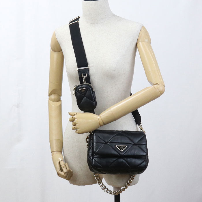 PRADA 2WAY PR96262 Shoulder bag leather / 2WAYShoulder bag Women