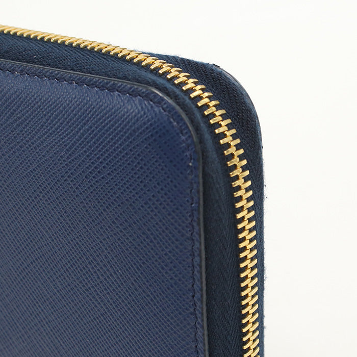 PRADA zip around long wallet PurseZip Around leather Men