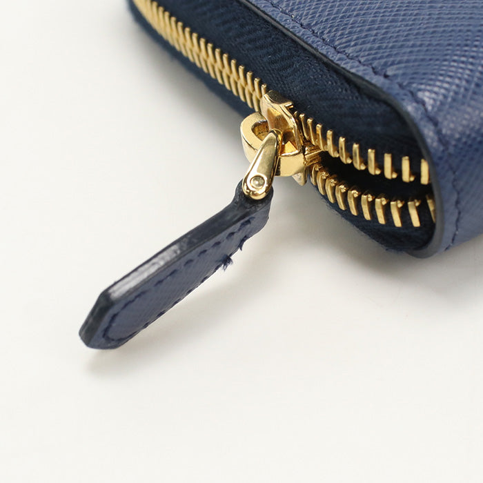 PRADA zip around long wallet PurseZip Around leather Men