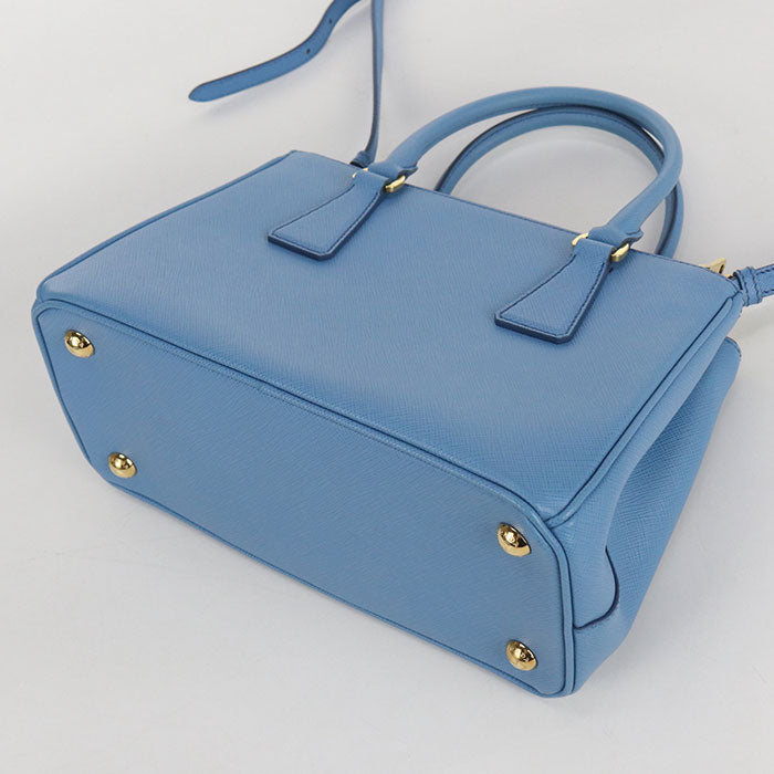PRADA 2WAY Handbag leather Women