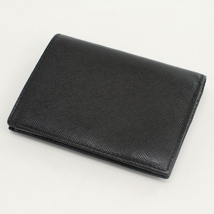 PRADA Saffiano leather wallet 1MV204 QWA F0002 Folded wallet leather Women