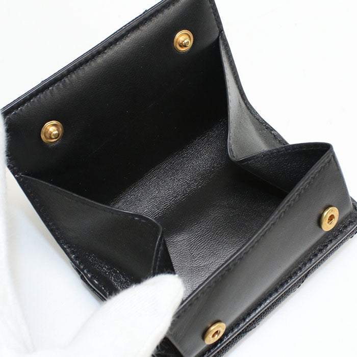 SAINT LAURENT Origami Tiny Wallet Monogram 668274 Tri-fold wallet Calfskin Women