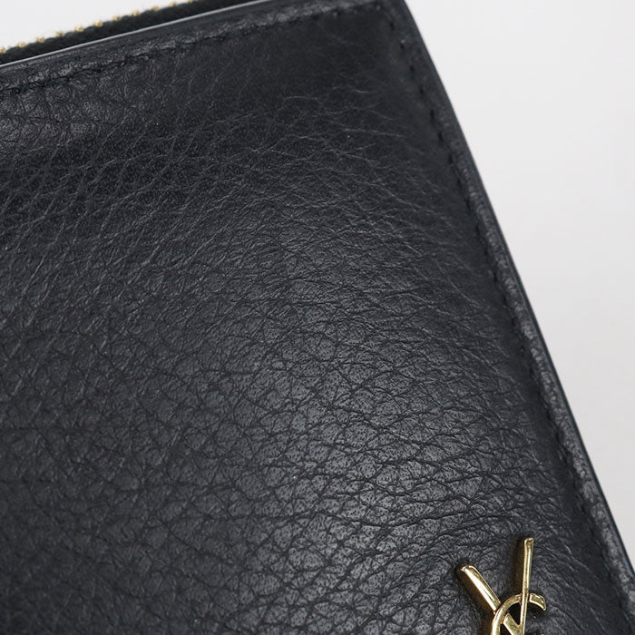 SAINT LAURENT 635265 Bifold Wallet Calfskin Women