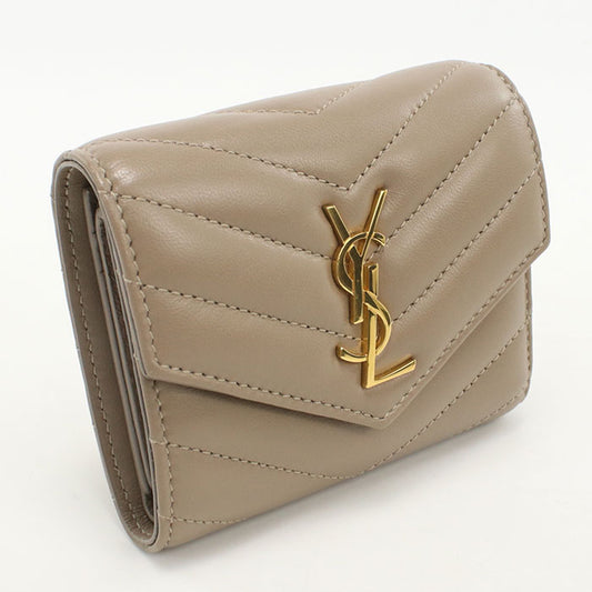 SAINT LAURENT multifold wallet Cassandra 692061 Tri-fold wallet lambskin Women