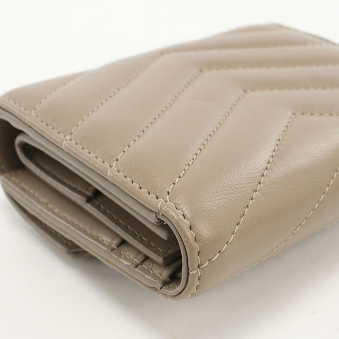 SAINT LAURENT multifold wallet Cassandra 692061 Tri-fold wallet lambskin Women