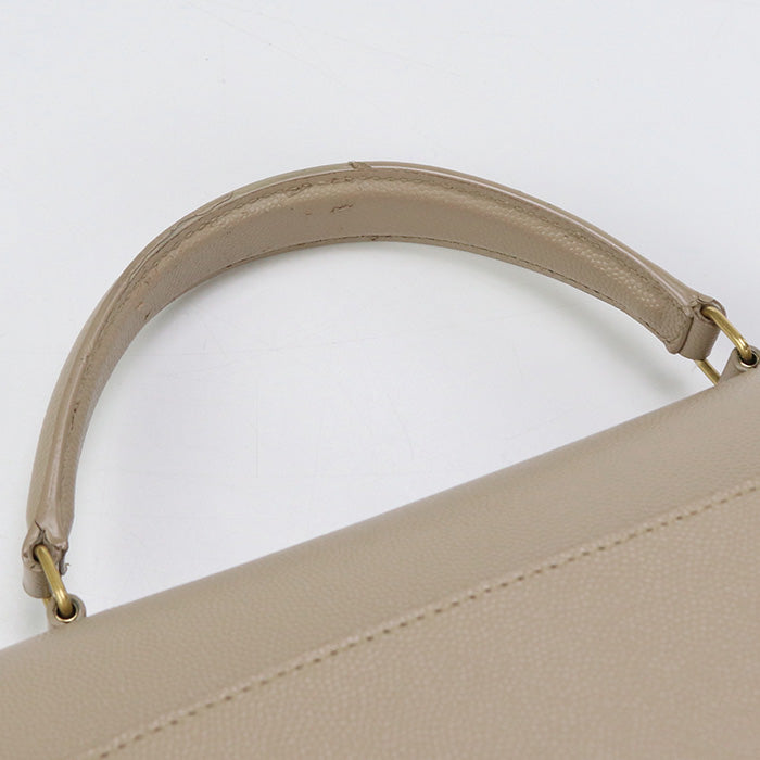 SAINT LAURENT Medium top handle Cassandra SL88880 Handbag Calfskin / Medium top handle Women