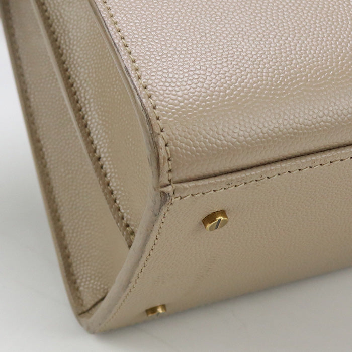 SAINT LAURENT Medium top handle Cassandra SL88880 Handbag Calfskin / Medium top handle Women