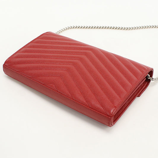 SAINT LAURENT Classic Cassandra SL90027 Chain wallet Calfskin / Classic Chain Wallet Women