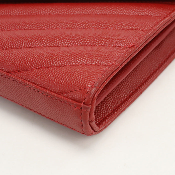 SAINT LAURENT Classic Cassandra SL90027 Chain wallet Calfskin / Classic Chain Wallet Women