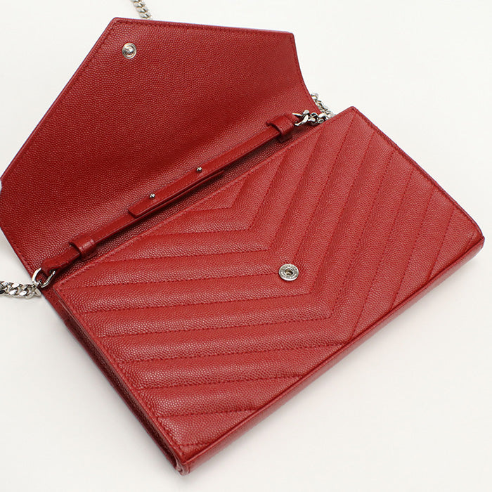 SAINT LAURENT Classic Cassandra SL90027 Chain wallet Calfskin / Classic Chain Wallet Women