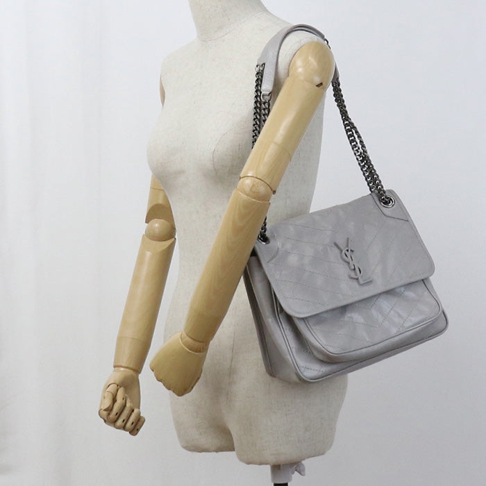 SAINT LAURENT Chain Niki SL95389 Shoulder bag leather / Chain Shoulder bag Women