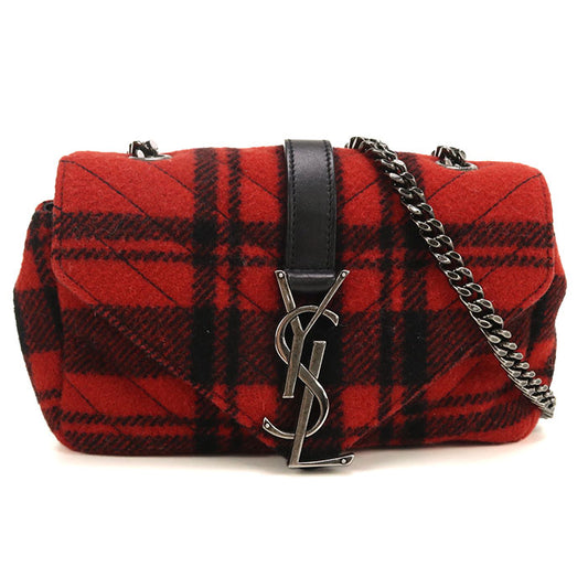 SAINT LAURENT Chain Shoulder bag SL95717 Shoulder bag wool / Chain Shoulder bag Women
