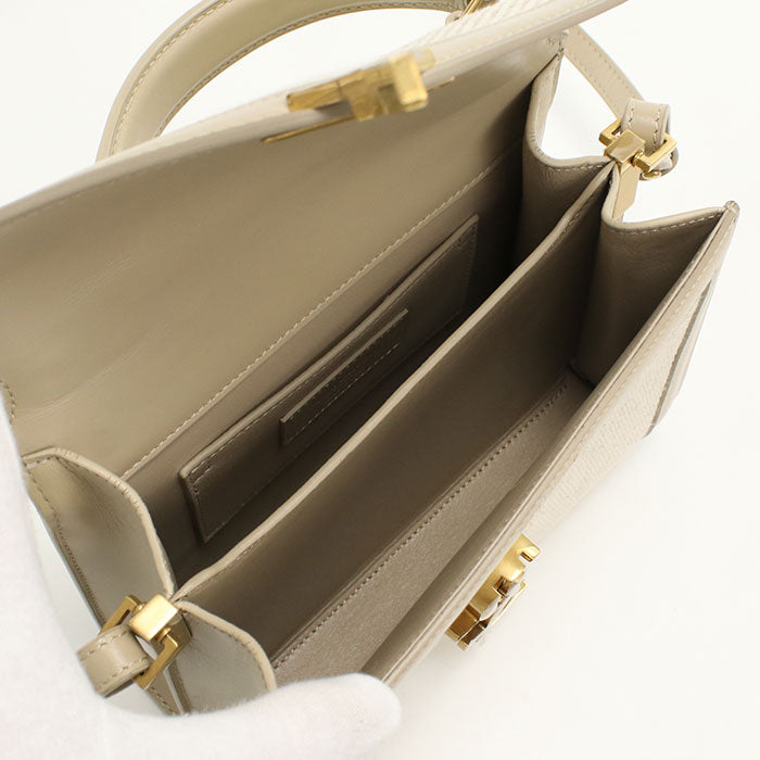 SAINT LAURENT 2WAY Cassandra 623930 Handbag canvas / leather Women