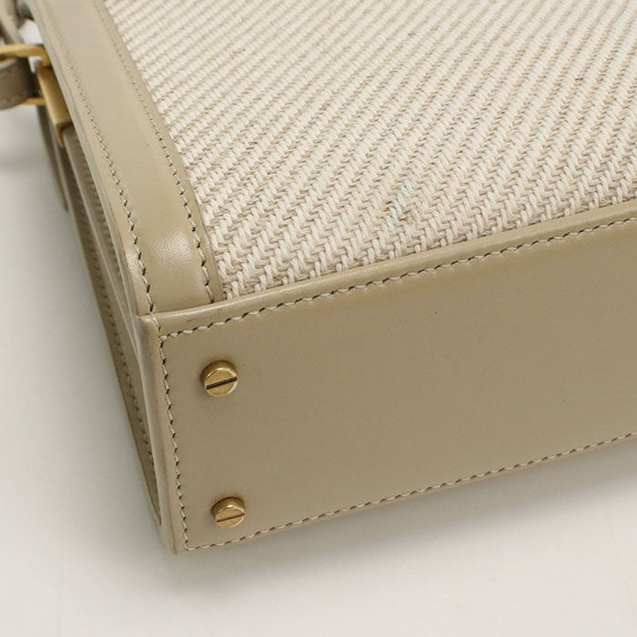 SAINT LAURENT 2WAY Cassandra 623930 Handbag canvas / leather Women