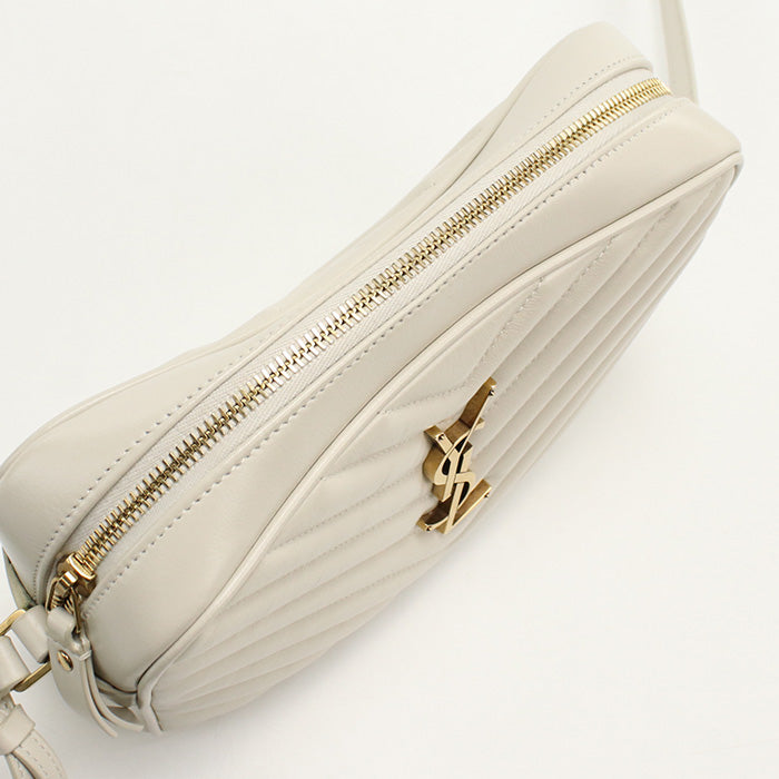 SAINT LAURENT Roux 574494 Diagonal shoulder bag / Quilted leather Women