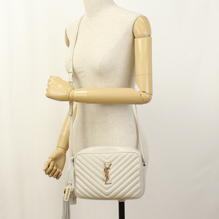 SAINT LAURENT Roux 574494 Diagonal shoulder bag / Quilted leather Women