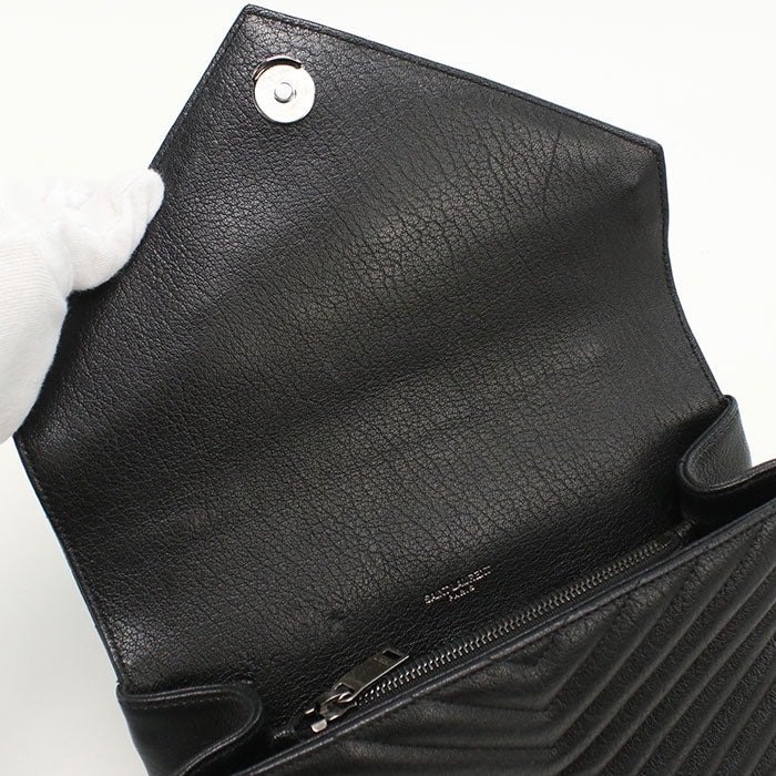 SAINT LAURENT 2WAY handbag Monogram College 487213 Handbag leather Women
