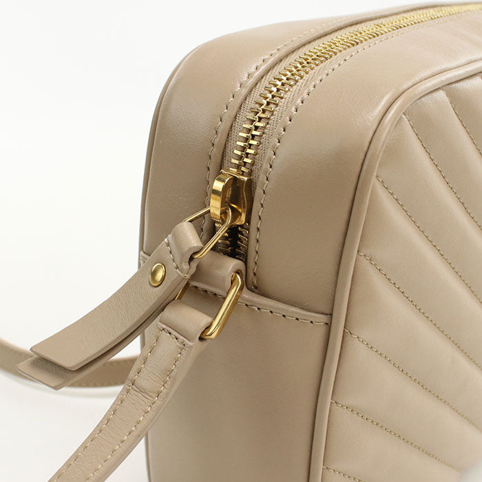 SAINT LAURENT Camera bag Roux 761554 Diagonal shoulder bag / Quilted leather Women