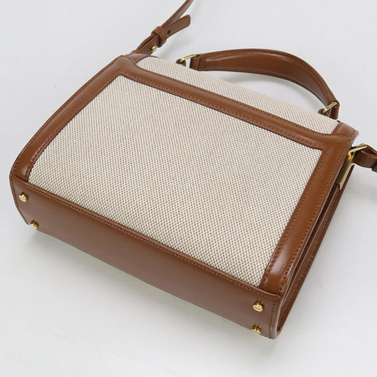 SAINT LAURENT 2WAY handbag Cassandra 623930 Handbag canvas / leather Women