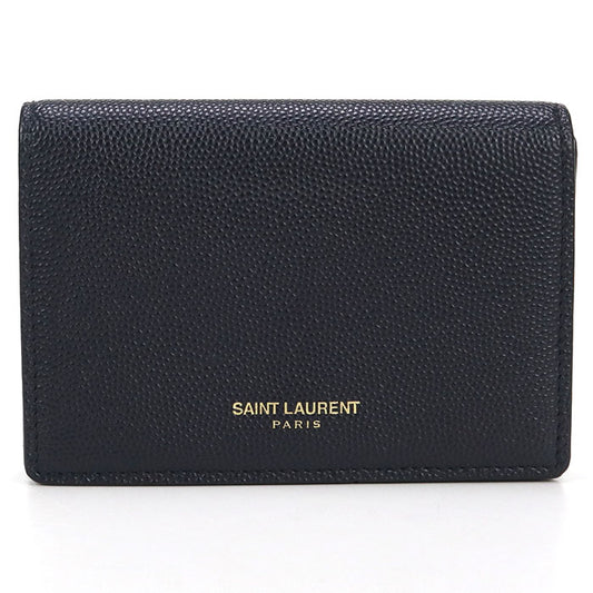 SAINT LAURENT Card Case 361730 name card holder leather Men
