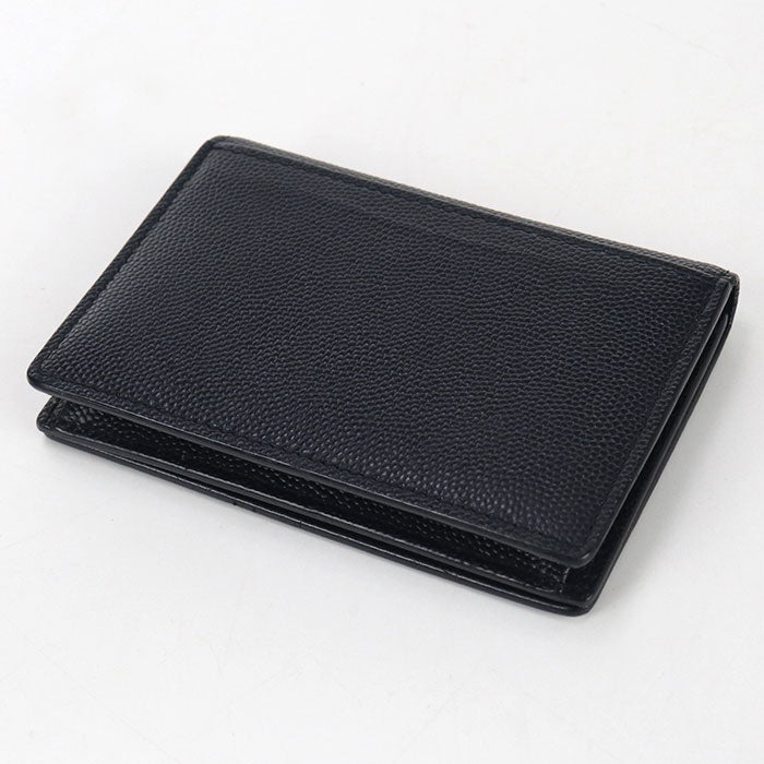 SAINT LAURENT Card Case 361730 name card holder leather Men