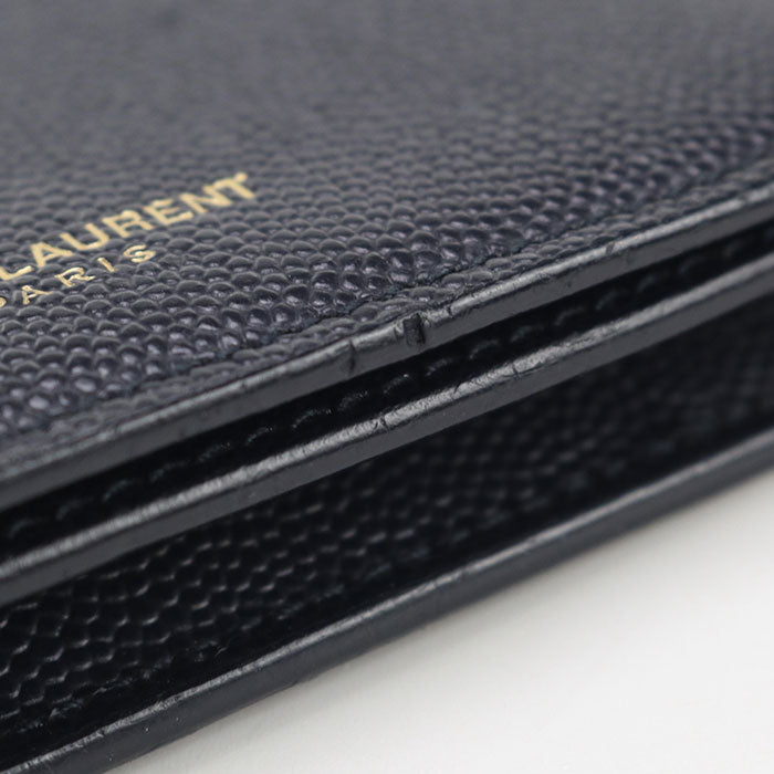 SAINT LAURENT Card Case 361730 name card holder leather Men