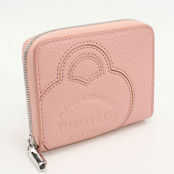 TIFFANY&Co. Zip coin purse Return to TIFFANY & Co. Coin Pocket / Cow leather Women