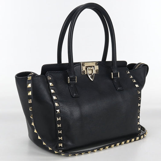 Valentino 2WAY handbag Rock Studs Handbag leather Women