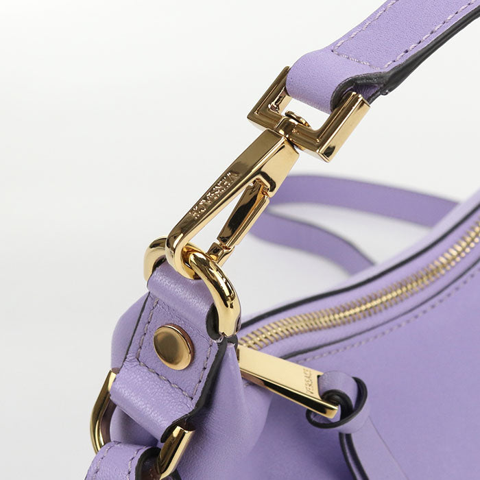 Gianni Versace Tag Nappa Hobo Bag 2WAY Diagonal Shoulder bag lambskin Women