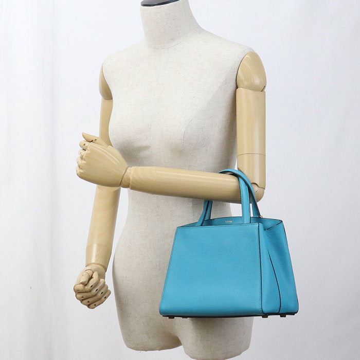 Valextra Small Triennale 2WAY WBTR0095028LOC99 Handbag Calfskin Women